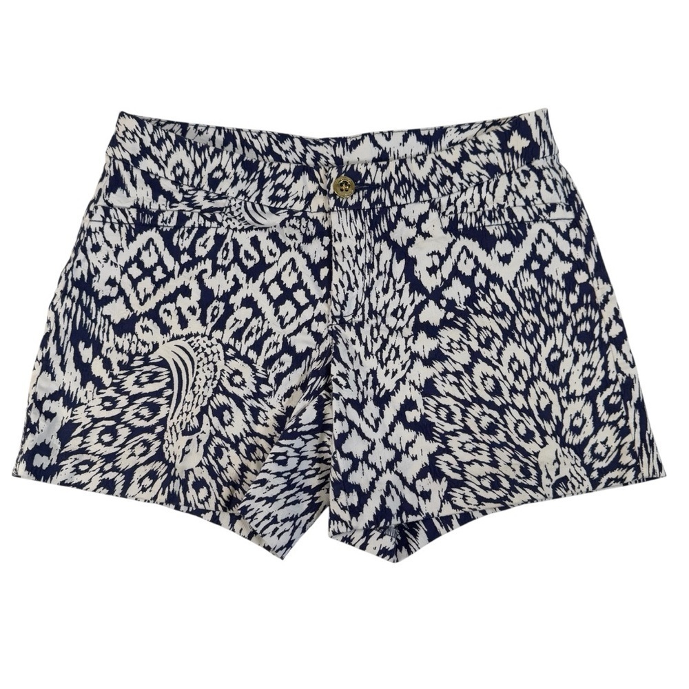 Lily Pulitzer Kelly Stretch Pineapple Party Shorts. Size 0